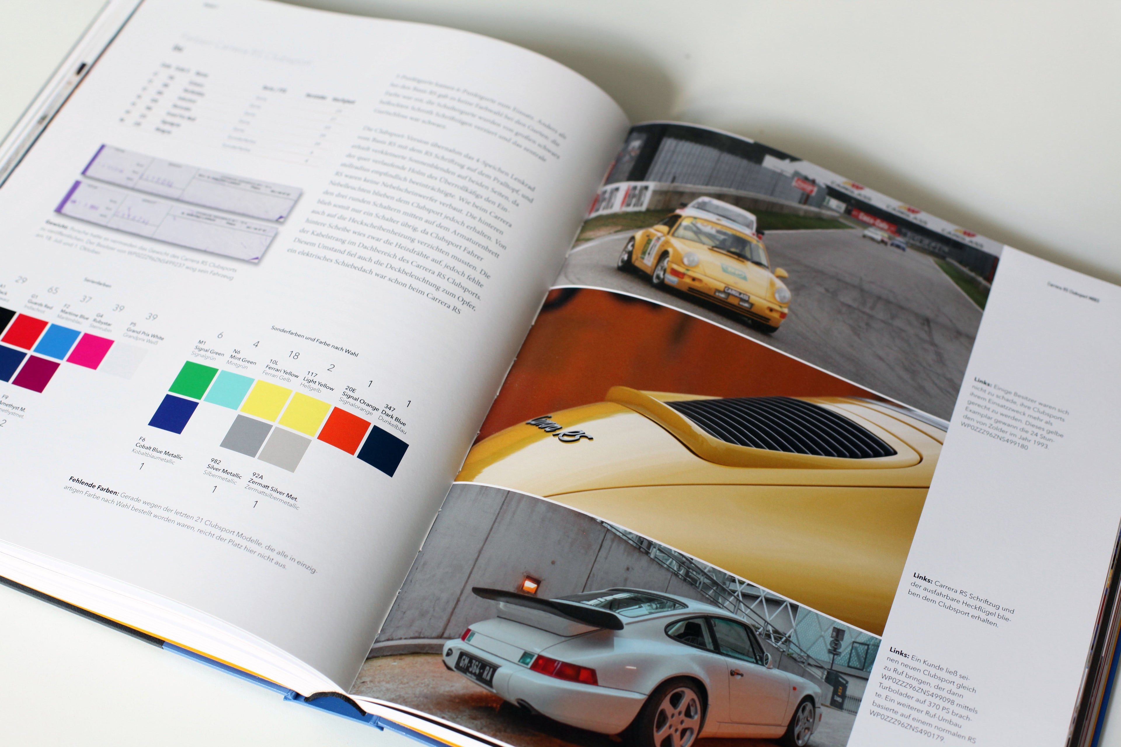 Porsche 964 Carrera RS Buch - Leinengebunden - Deutsch - Mäder Morse Field Recordings GmbH