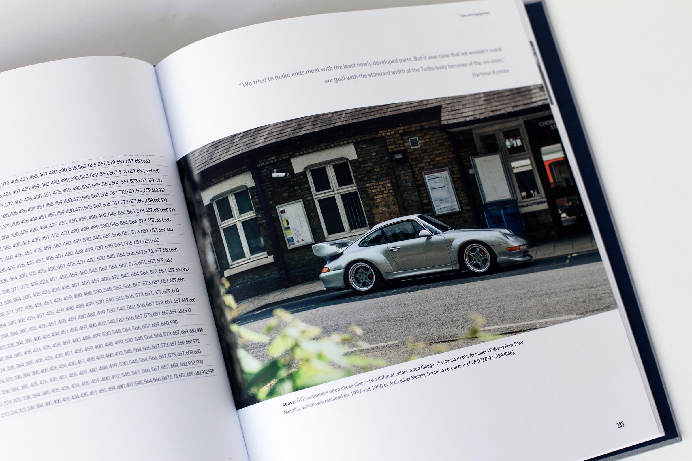 Porsche 993 GT2 Book - Englisch - Mäder Morse Field Recordings