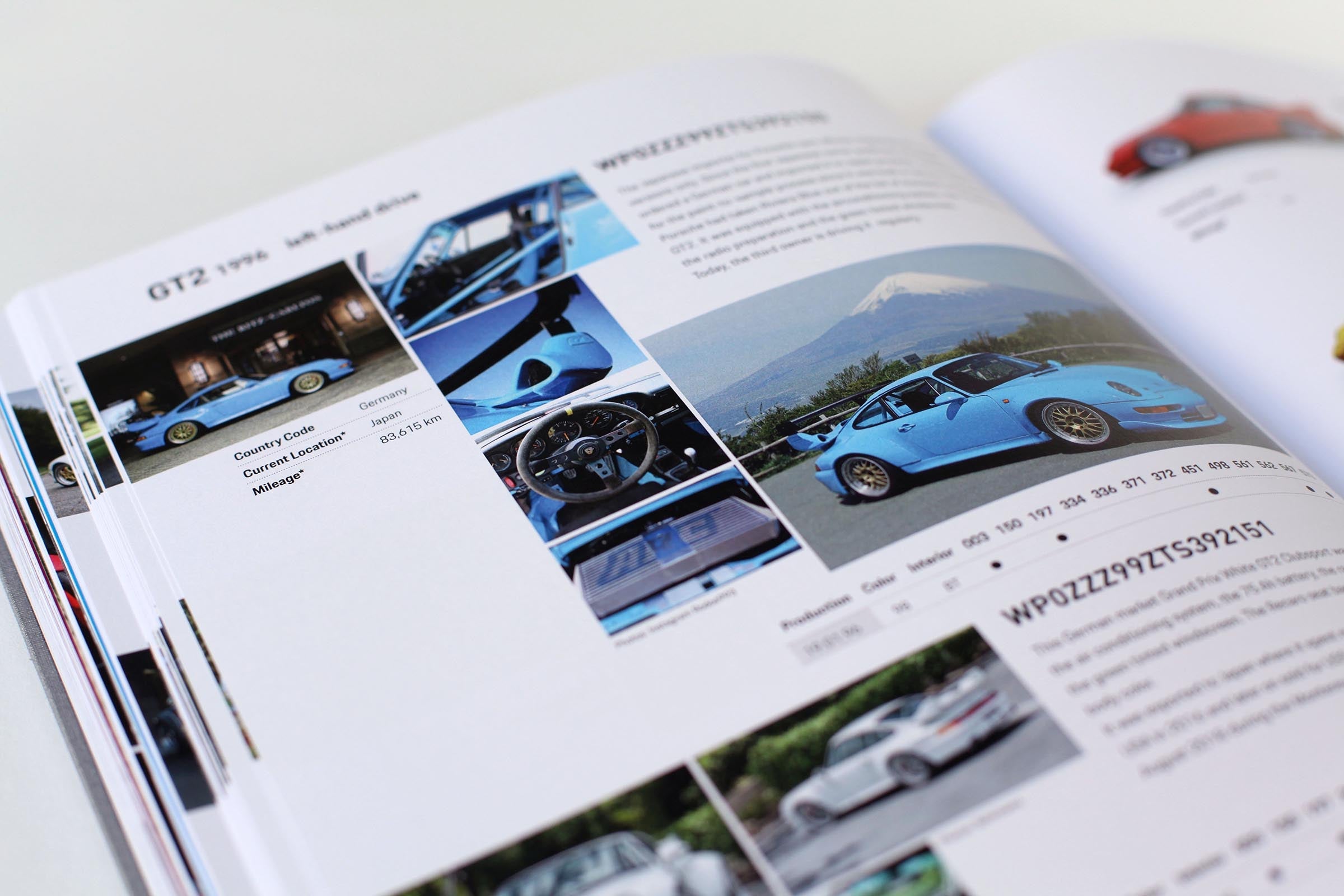Porsche 993 GT2 Book - Englisch - Mäder Morse Field Recordings