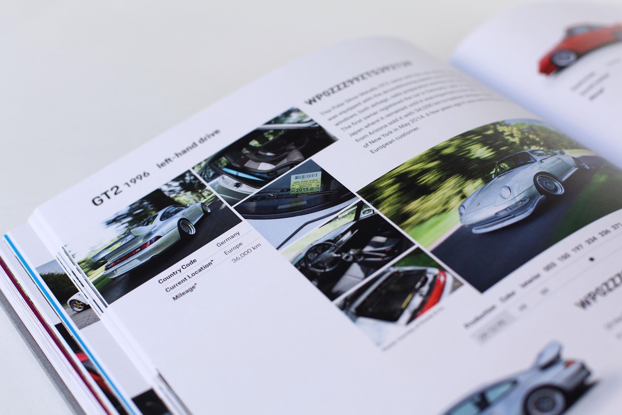Porsche 993 GT2 Book - Englisch - Mäder Morse Field Recordings