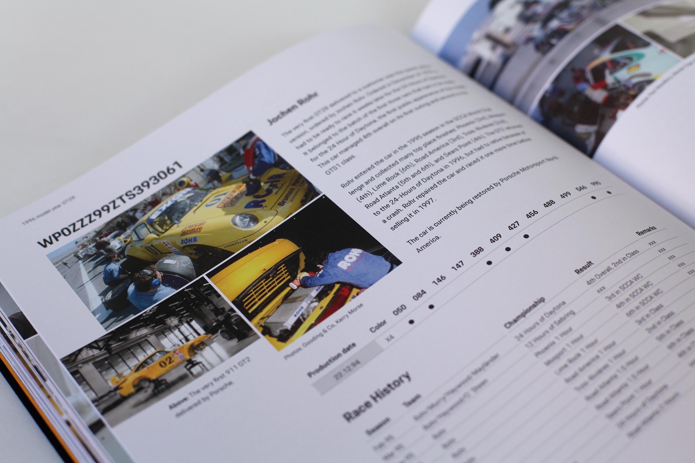 Porsche 993 GT2 Book - Englisch - Mäder Morse Field Recordings