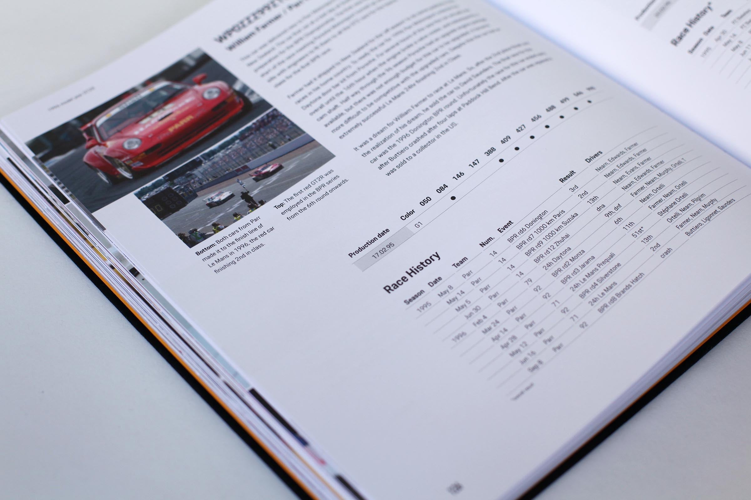 Porsche 993 GT2 Book - Englisch - Mäder Morse Field Recordings