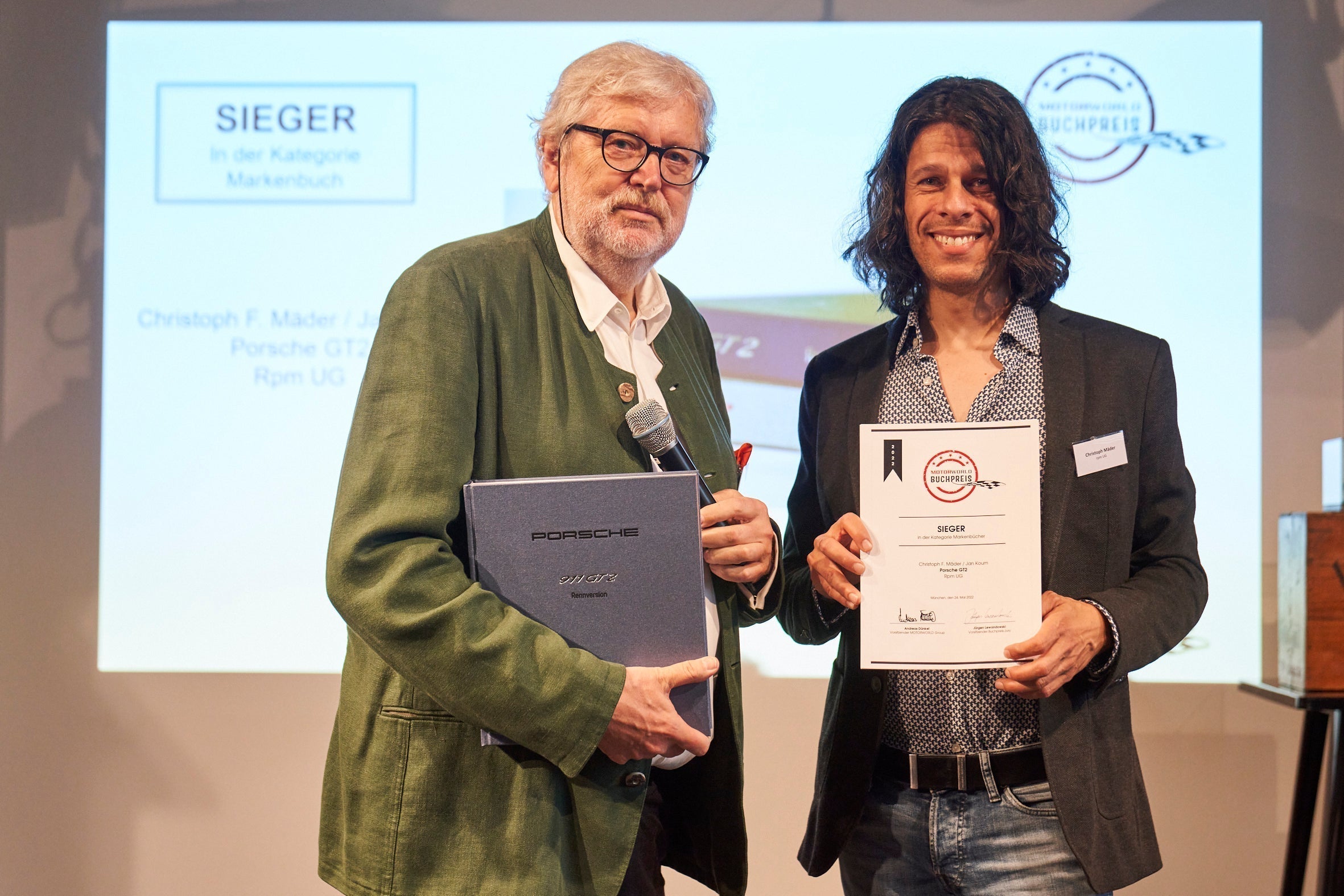 Buchpreis für Porsche 993 GT2 - Mäder Morse Field Recordings