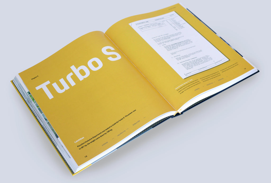 Porsche 964 Turbo S Leichtbau Buch - Englisch - Mäder Morse Field Recordings GmbH